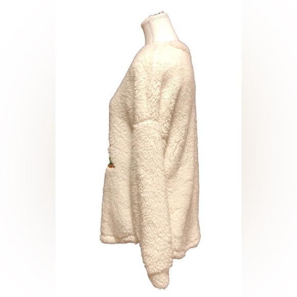 Chance or Fate White Furry Christmas Sweater - Picture 2 of 6